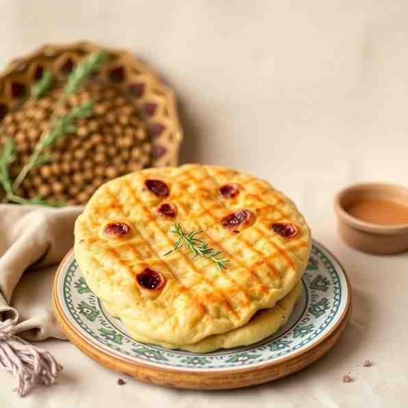 Djibouti Lahoh - Easy Gluten-Free Flatbread